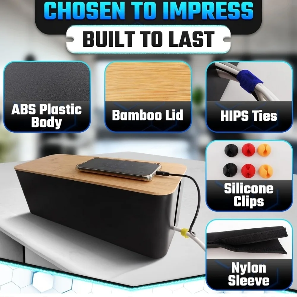 2 Cord Organizer Box